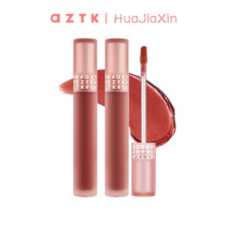 Aztk ลิปสติก ลิปกลอส เนื้อกํามะหยี่ ให้ความชุ่มชื้น สองหัว สําหรับนักเรียนหญิง