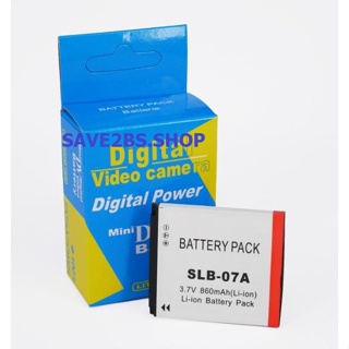 แบตสำหรับกล้อง Samsung รุ่น  SLB-07A 860mAh: DV150, ST50, ST500, ST550, TL100, TL205, TL210, TL220, TL225, TTL-20