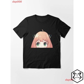 New SPY X FAMILY Essential T-Shirt เสื้อยืดพิมพ์ลายการ์ตูนมังงะ คอกลม cotton ความนิยม discount Unisex_05