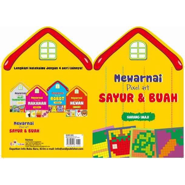 Pixel Art Coloring - ผักและผลไม้