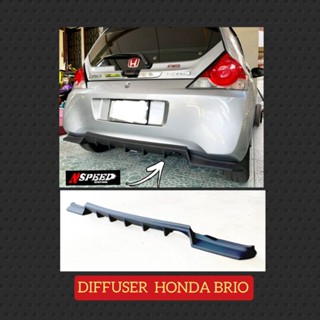 Diffuser​หลัง Nspeed ใส่ HondaBrio ส่งฟรี​ทั่วประเทศ​ไม่มี​บวก​เพิ่ม​