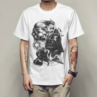 Fashion MenT Shirt  Summer Hot Star Wars Print Streetwear T-Shirt Mens Casual T Shirts Masks Words Hip Hop Tops_04