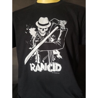 เสื้อยืดเสื้อวงนำเข้า Rancid Samurai Tim Armstrong Greenday Nofx Bad Religion Street Punk Rock Style Vintage Gildan_49