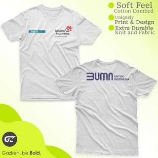 เสื้อยืด ผ้าฝ้าย พิมพ์ลายโลโก้อินโดนีเซีย สําหรับสุภาพสตรี