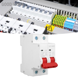 Good Work DC เบรกเกอร์ขนาดเล็ก 2P 32A DIN Rail Mount DC1000V 6000A ความจุแบ่งส่วนสำหรับระบบพลังงานแสงอาทิตย์ PV DZ47s 63Z C32