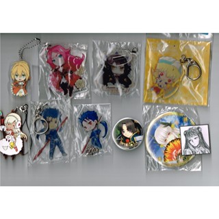 พวงกุญแจ rubber strap พวงกุญแจอะคริลิค เข็มกลัด Fate Grand Order (FGO)