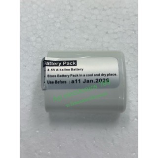 Battery Pack 4.5V Alkaline Battery Store Battery Pack in a cool and dry place. Use Before : a11 Jan.2026  สินค้ามาตรฐาน