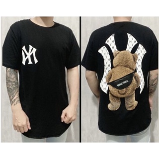 เสื้อยืด พิมพ์ลาย NY NEWYORK OVERSIZE OVAL TSHIRT โอเวอร์ไซซ์ โอเวอร์ไซซ์ โอเวอร์ไซซ์ สําหรับผู้ชาย และผู้หญิง