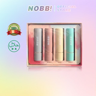 NOBB! ไม่ละ Sweet/cool ลิปสติก ลิปกลอส เนื้อแมตต์ สีแดง 4 ชิ้น n23599