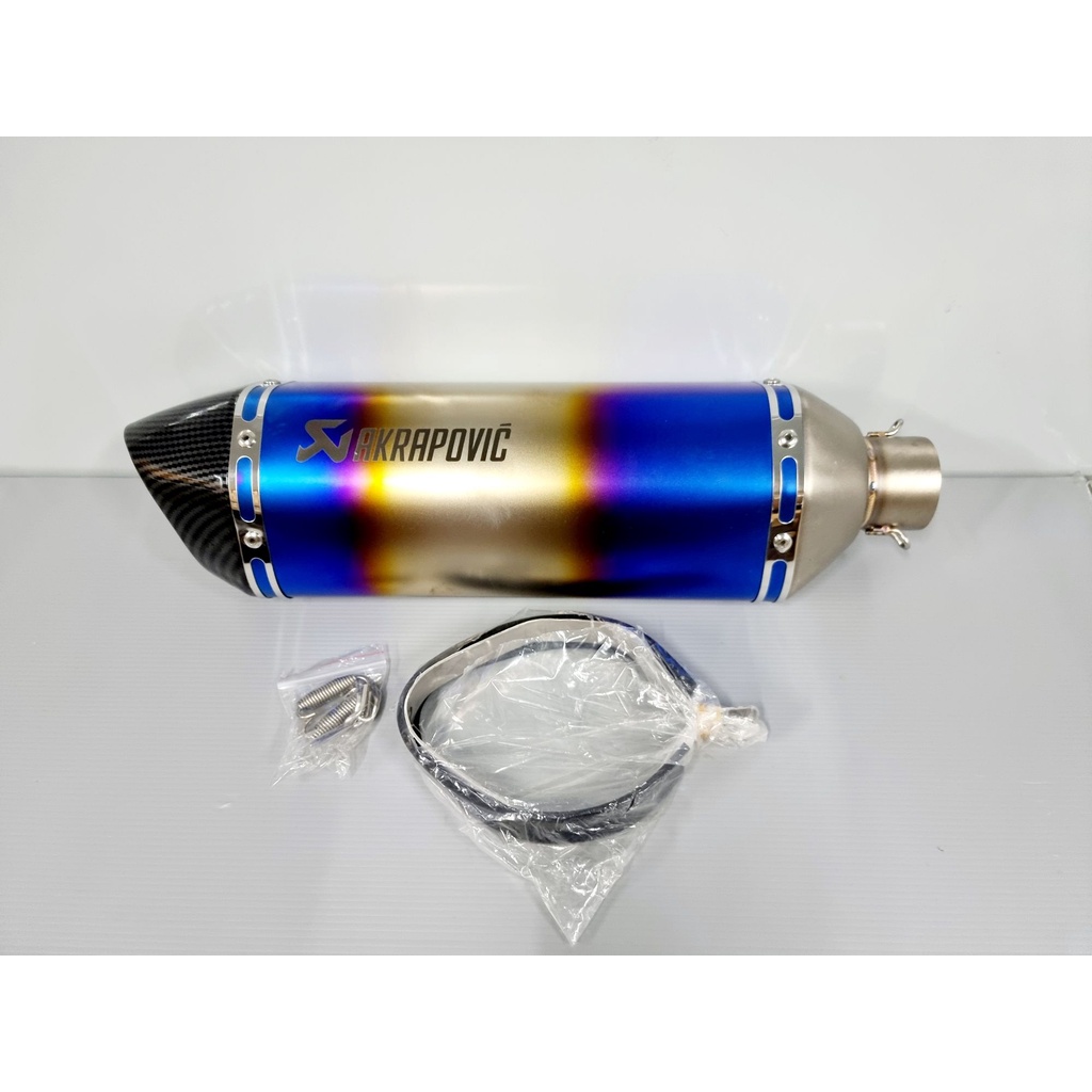 ลดล้างสต๊อก ปลายท่อ  Akapovic ตัวใหญ่ ยาว 18 นิ้ว สูง 5 นิ้ว งานดีมาก มีสีให้เลือก - รูปที่ 3