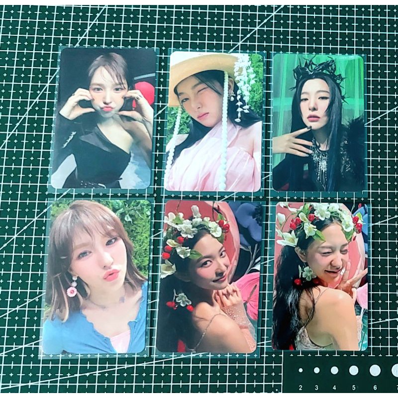 [OFFICIAL] Red VELVET Photocard The ReVe Festival 2022 Feel My Rhythm Wendy Seulgi Yeri POB PO ประโย