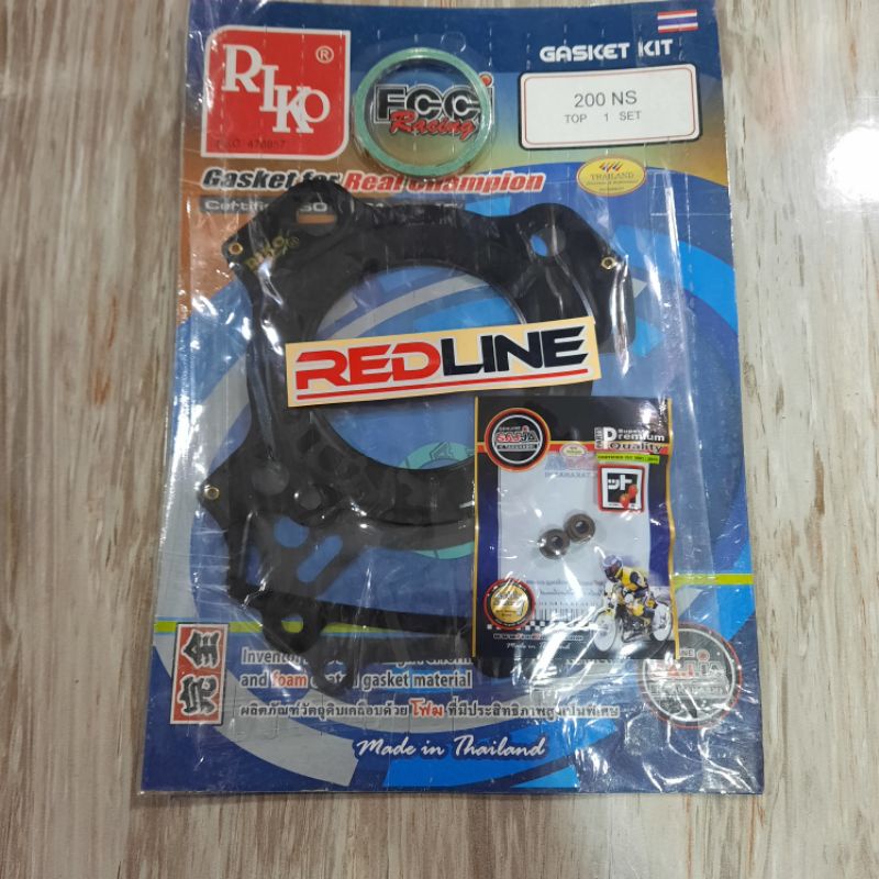 TOPSET GASKET PAKING 200 NS BAJAJ NS200 PERPAK REDLINE