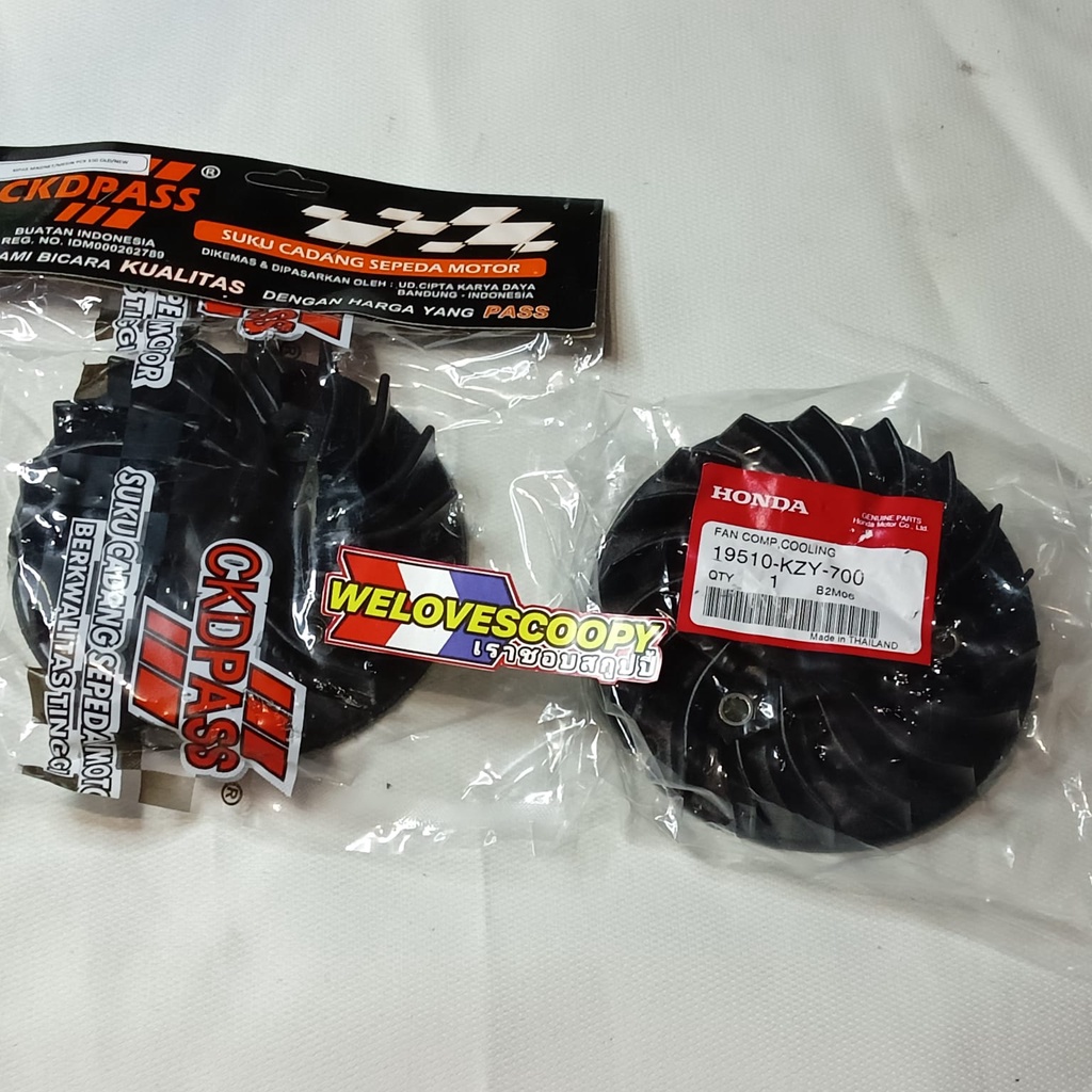 ต้นฉบับ HONDA THAILAND CBU PCX FAN / VARIO 125/150 RADIATOR FAN / RADIATOR COOLING FAN