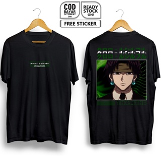 ther@ LUCILFER HUNTER X HUNTER T-Shirt HXH KURORO KURAPIKA HISOKA Japanese ANIME MANGA for men_05