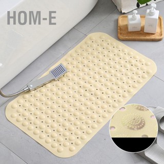 Hom-E อ่างอาบน้ำอ่างอาบน้ำพรมกันลื่นห้องน้ำห้องอาบน้ำฝักบัวพร้อม PVC Suction Cups Home Bathroom Mats