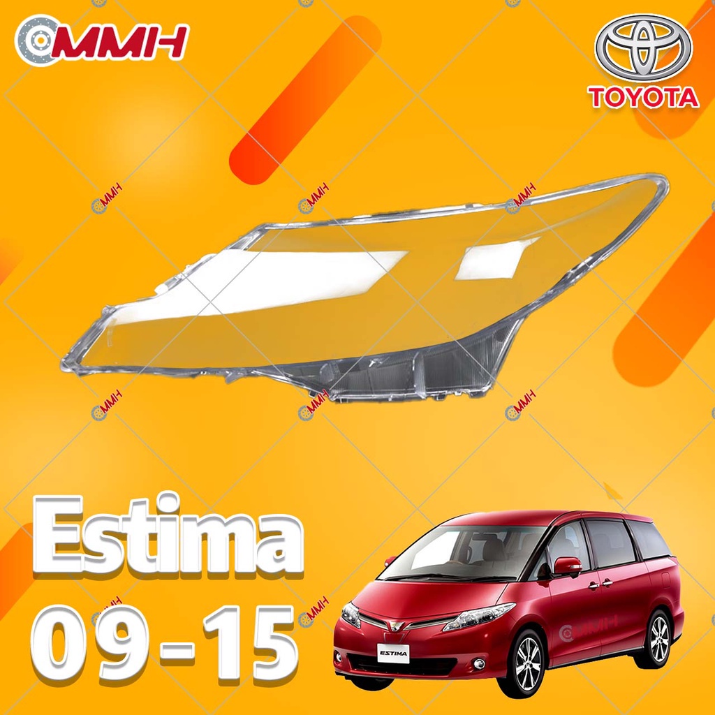 Toyota Previa Estima ACR50 ACR51 ACR55 ไฟหน้า 09-15 เลนส์ไฟหน้า ฝาครอบไฟหน้า ไฟหน้ารถยนต์ ไฟหน้าสําห