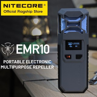 Nitecore EMR10 เครื่องไล่ยุง แมลงสาบ อัลตราซาวด์ พาวเวอร์แบงค์ 18W แบบพกพา สําหรับตั้งแคมป์ เดินป่า เดิน สุนัข