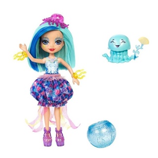 Enchantimals ตุ๊กตา เอนเชนติมอล แมงกะพรุน ผมเปลี่ยนสีได้ Jessa Jellyfish Doll &amp; Marisa ของแท้