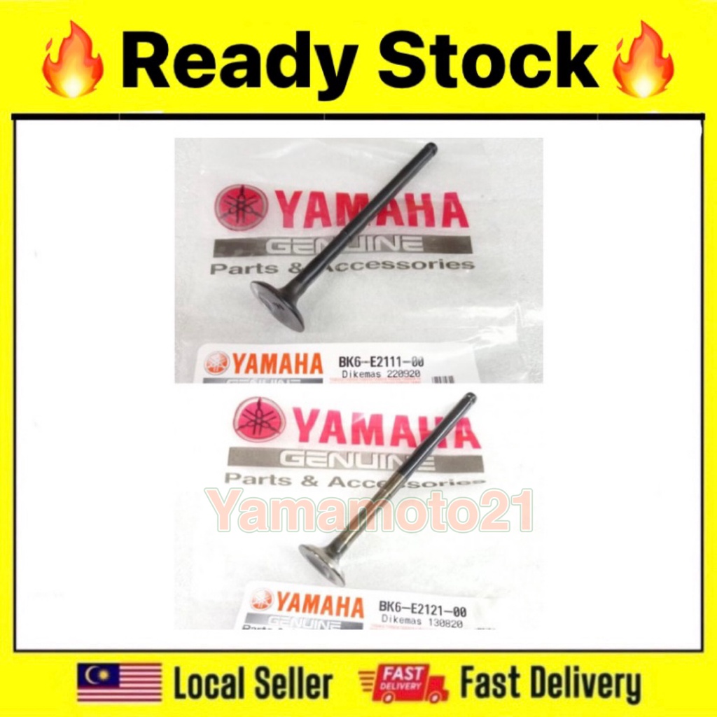 R15 / Y16 วาล์ว INTAKE YZF R15 Y16ZR ENGINE ENJIN VALVE EXHAUST [100% YAMAHA ] - BK6-E211-00 BK6-E21