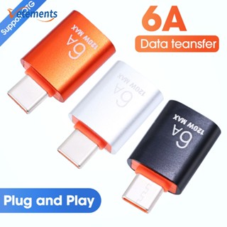 อะแดปเตอร์ OTG USB เป็น Type C อเนกประสงค์ / ขั้วต่อสายชาร์จเร็ว แบบพกพา / ตัวแปลงส่งข้อมูล ใช้ซ้ําได้