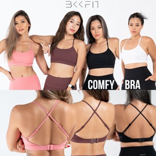 BKKFit Comfy Adjustable Straps Bra สปอรต์บรารุ่น Comfy