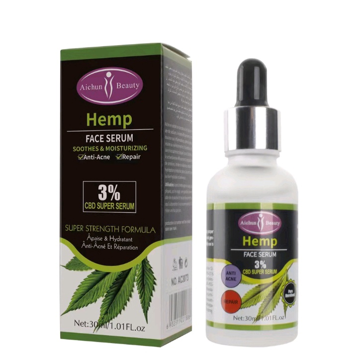 (EXP2026) Hemp Face Serum Anti-Acne Repair เซรั่มลดเลือนริ้วรอย ลดสิว คุมมัน ขนาด 30 มล.