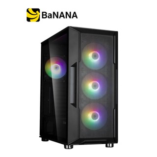 เคสคอมพิวเตอร์ Zalman Computer Case I3 NEO Black RGB ATX MID-Tower by Banana IT