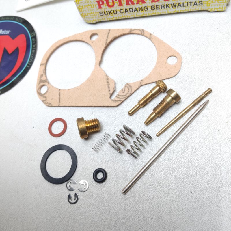 Ripair ชุด Parakeet คาร์บูเรเตอร์ Well Honda c70 c70 mk1 mk2 Nos z 21d