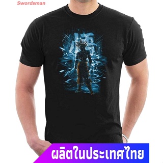 เสื้อยืดผ้าฝ้าย เสื้อยืดแขนสั้น Dragon Ball Z Goku Ultra Instinct Storm Mens T-Shirt Sports T-shirt_04