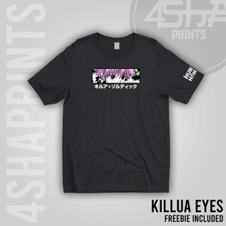 ✹☞KILLUA EYES AESTHETIC ANIME TSHIRT HUNTER X QUALITY T SHIRTNew Casual T-shirt_02