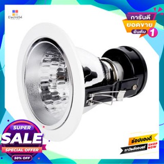 Downlight โคมดาวน์ไลท์หน้ากลม 4 นิ้ว 1xE27 BEC รุ่น TDL4/WH สีขาวRound Downlight 4 inches 1xE27 BEC Model TDL4/WH White