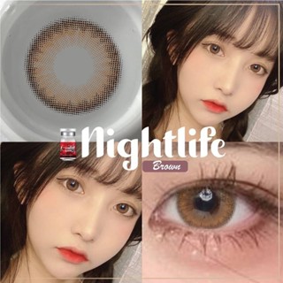 LovelyLens Nightlife Eff.17 Brown กลาง