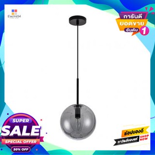 Marui โคมไฟแขวนแก้ว Marui LUZINO รุ่น HH141BK-SMK (E14x1) สีดำPendant Lamp Marui LUZINO HH141BK-SMK (E14x1) Black