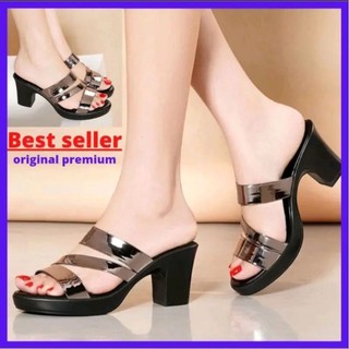 Sepatu Heels Tumit Asli Premium Original (NN)