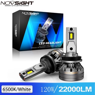 Novsight 1 คู่ N37 D1S D1R D1 D2S D2R D2 D3S D3R D3 D4S D4R D4 LED ไฟหน้าไฟตัดหมอกรถ 11000LM 120W 6500K Super Bright White Light Plug and Play