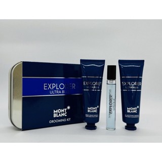 Set Mont Blanc  Explorer Ultra Blue Grooming kit