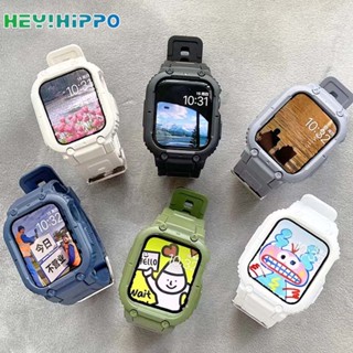 สายนาฬิกาข้อมือ สีเทา สําหรับสมาร์ทวอทช์ iwatch 8 7 6 SE 5 4 45 44 42 41 40 38 มม.