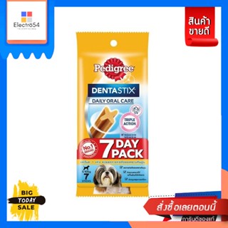 Pedigree(เพดดิกรี) Pedigree เพดดิกรี เดนต้าสติก สุนัขพันธุ์เล็ก 7 แท่ง 110กรัม Pedigree Pedigree Denta Stix Small Breeds