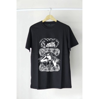 เสือยืดผู้ชาย - อาร์ติคลิงเสื้อวง / Tshirt Distro เพลง Artic ลิงเย็นราคาถูกสําหรับผู้ชาย_56