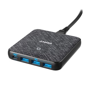 ANKER PowerPort Atom III Slim (Four Ports) 65W Black รุ่น A2045J11-AK241 (CEP-001206)