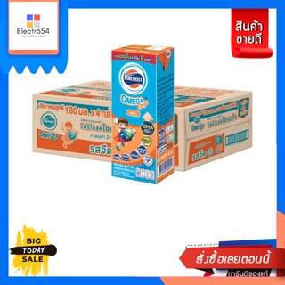 Foremost(โฟร์โมสต์) Foremost โอเมก้า 180 มล. รสจืด (4 กล่อง X 9 แพ็ค) 36 กล่อง Foremost Omega 180 ml. Plain Flavor (4 bo