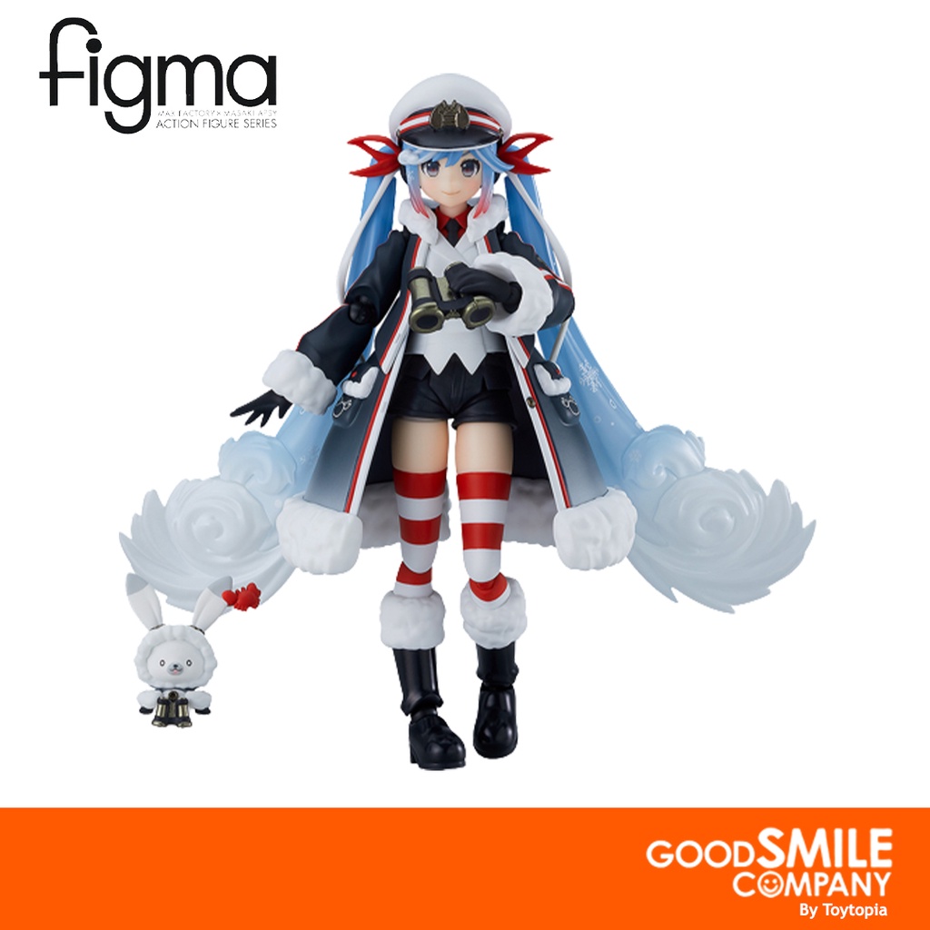 พร้อมส่ง+โค้ดส่วนลด Figma EX-066 Snow Miku: Grand Voyage Ver.: Character Vocal Series 01: Hatsune Miku (ลิขสิทธิ์แท้)