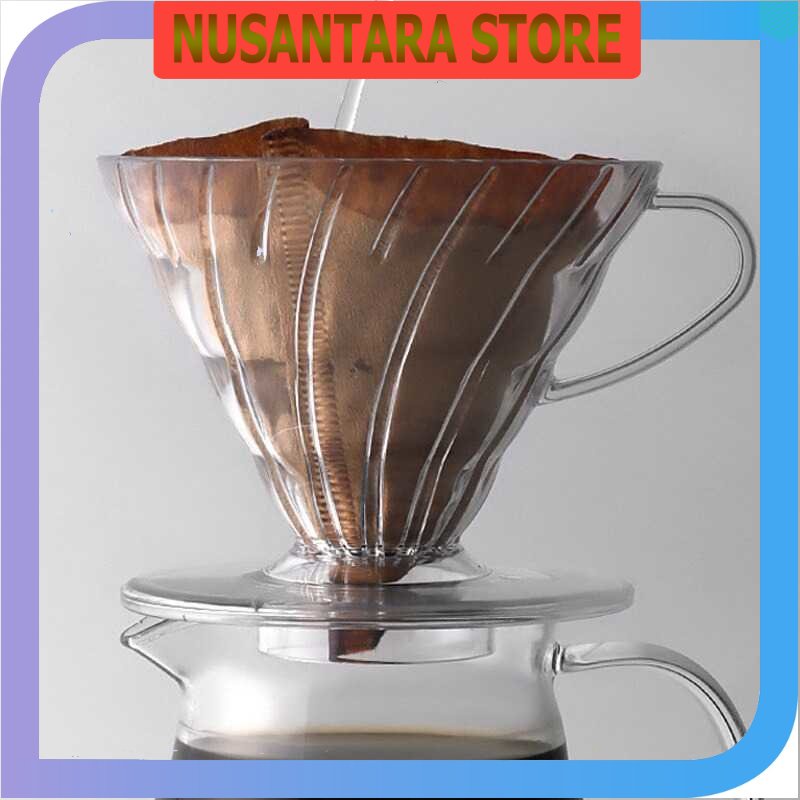 NUSANTA STORE - Baristar Filter Coffee Filter V60 Cone Coffee Dripper Filter - SE105