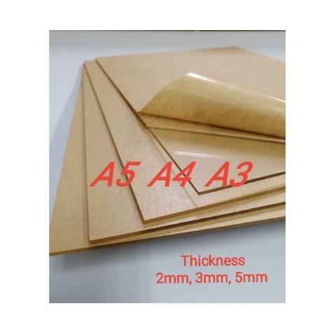A2,A3,A4 & A5 SIze - แผ่นอะคริลิคใส 3 มม.