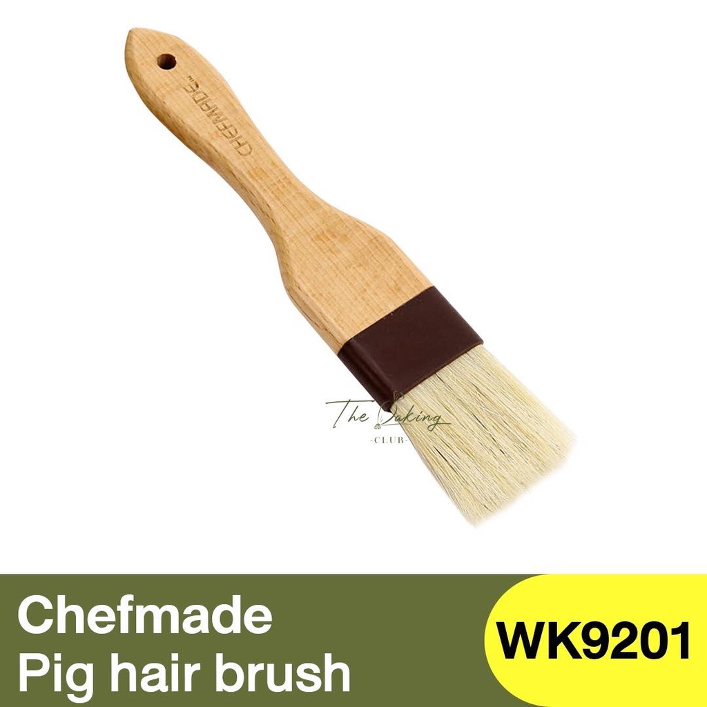 เชฟเมค แปรงขนสัตว์แท้ Chefmade Pig hair brush / WK9201 / เชฟเมด