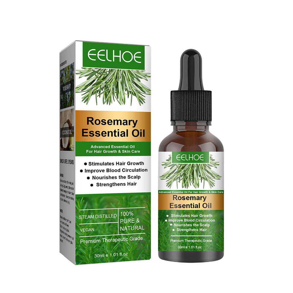 Eelhoe Rosemary Essential Oil For Hair Growth-Natural Nourishes Hair ...