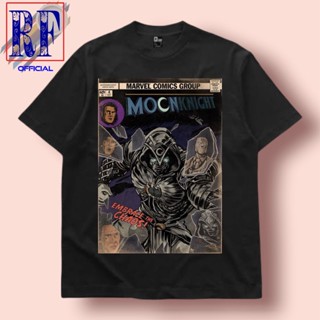 Moon KNIGHT T-Shirt | T-shirt VINTAGE STAR WARS COMIC MANDALORIAN | Marvel Comic Black Clothes T-Shirt_04