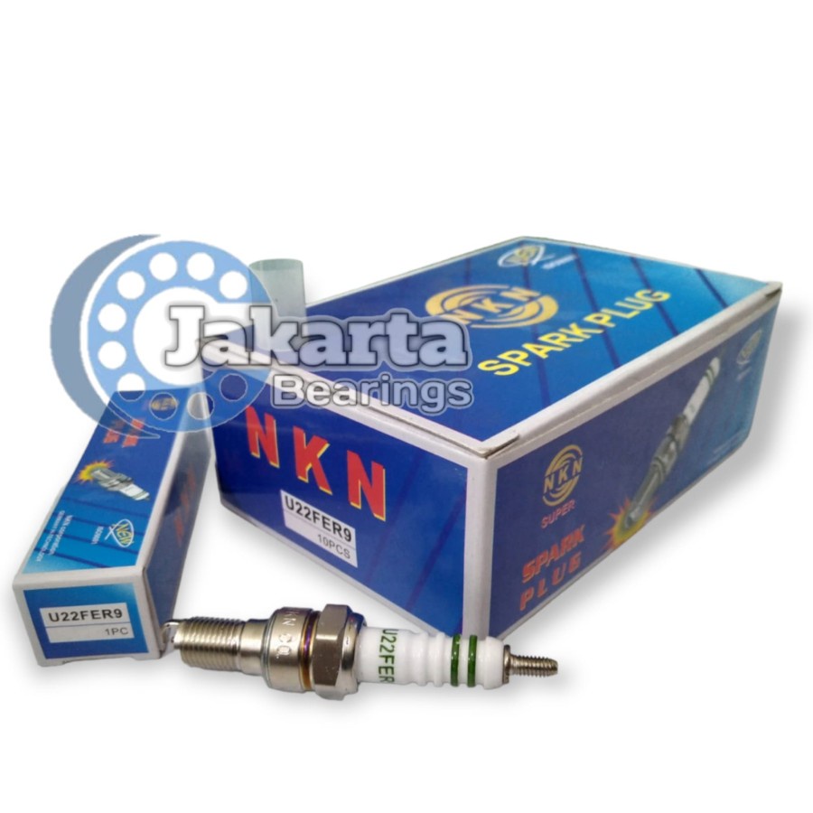 หัวเทียนมอเตอร์ไซค์ / หัวเทียน VARIO U22FER9 NKN ยี่ห้อ