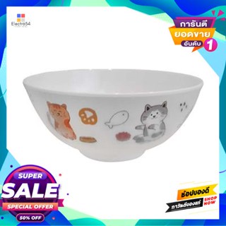 Soup ชามแกงเมลามีน ฮารุ Superware B 61070 ขนาด 7 นิ้ว สีขาวmelamine Soup Bowl Haru Superware B 61070 Size 7 Inches White