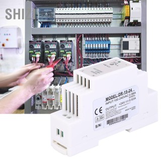 ShiZi DR-15-24 ราง DIN เอาต์พุตเดี่ยว Switching Power Supply 15W 24V 0.63A